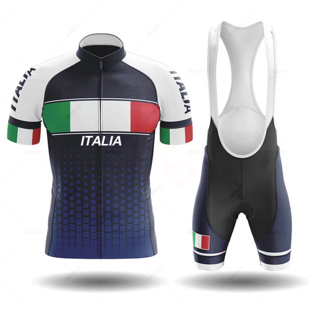 Cycling Gear Italy - Italien Radfahren Jersey Kurzarm 2023 Team