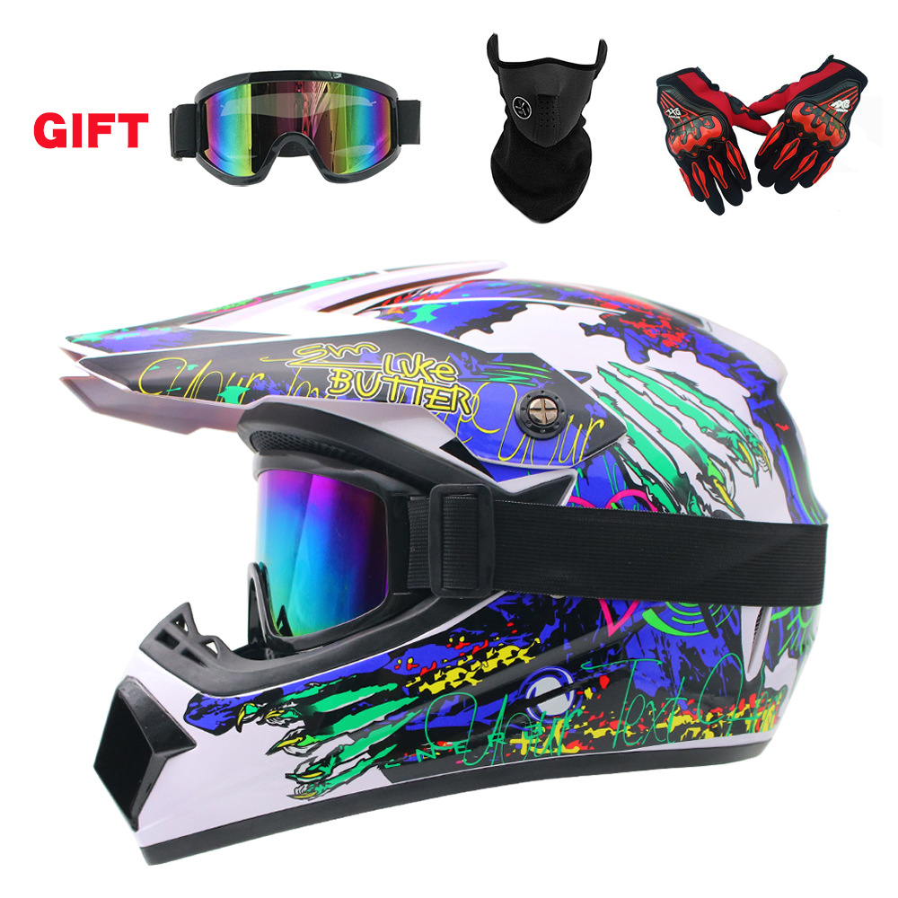 Youth Cycling Gear - Dirt-Bike-Ausrüstung für Kinder & Jugendliche: Integralhelme,