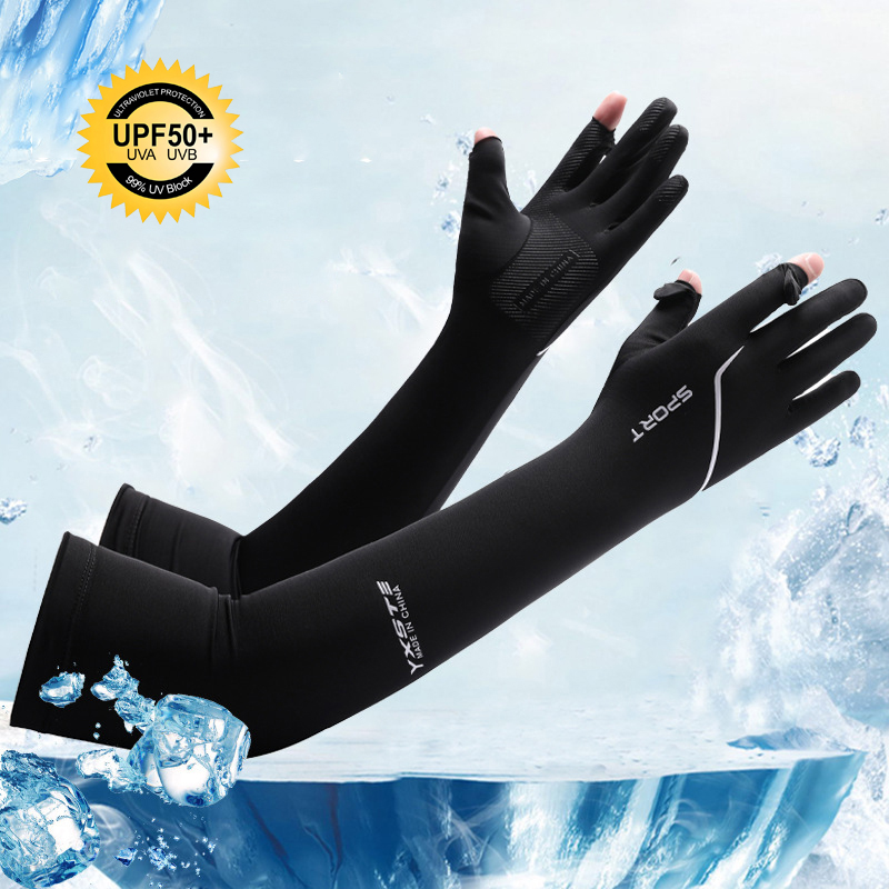 Cycling Gloves - Sonnenschutz Lange Armstulpen für Herren Sommer