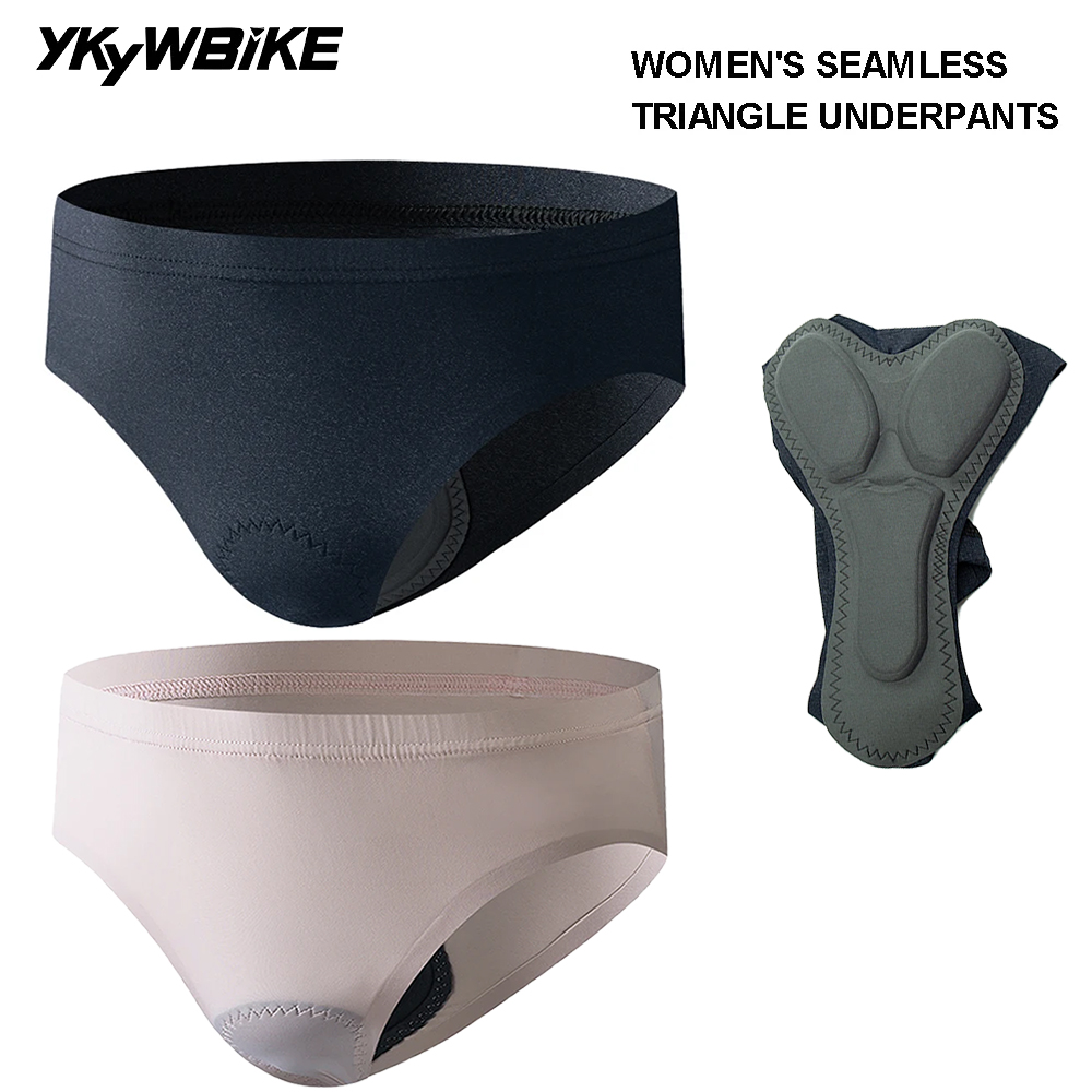 Cycling Gear Ladies - Ykywbike 50% Rabatt auf gepolsterte Damen-Fahrradunterwäsche,