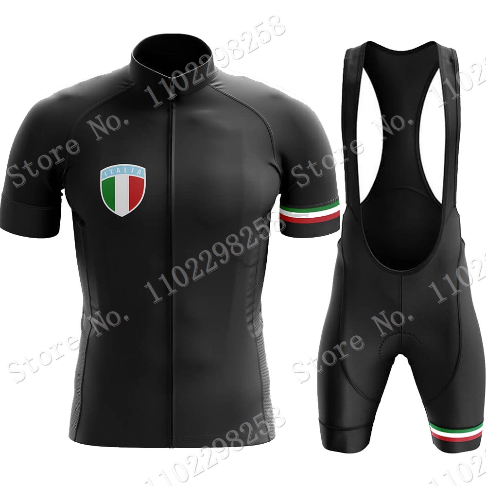 Cycling Gear Italy - Klassische Italia 2023 Radfahren Jersey Set
