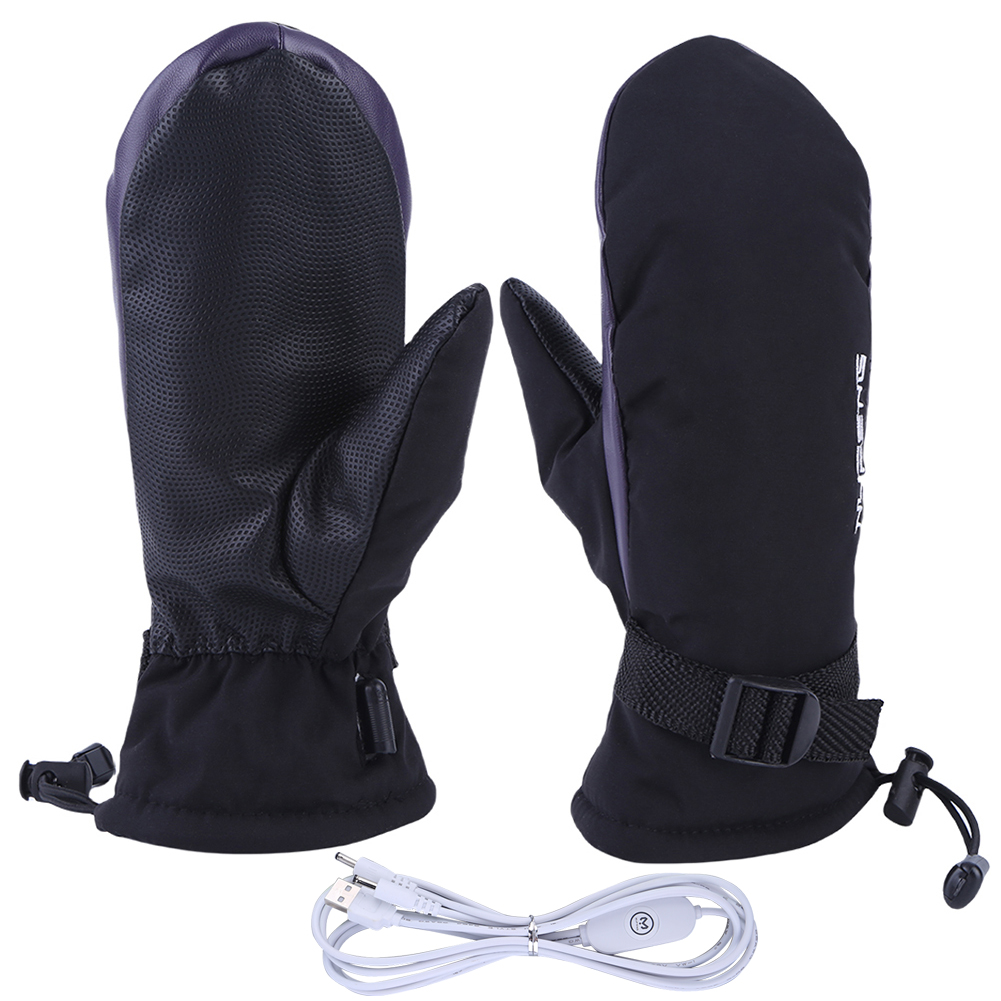 Cycling Gear Temperature - Warme beheizte Handschuhe, USB-Aufladung, elektrisch beheizte