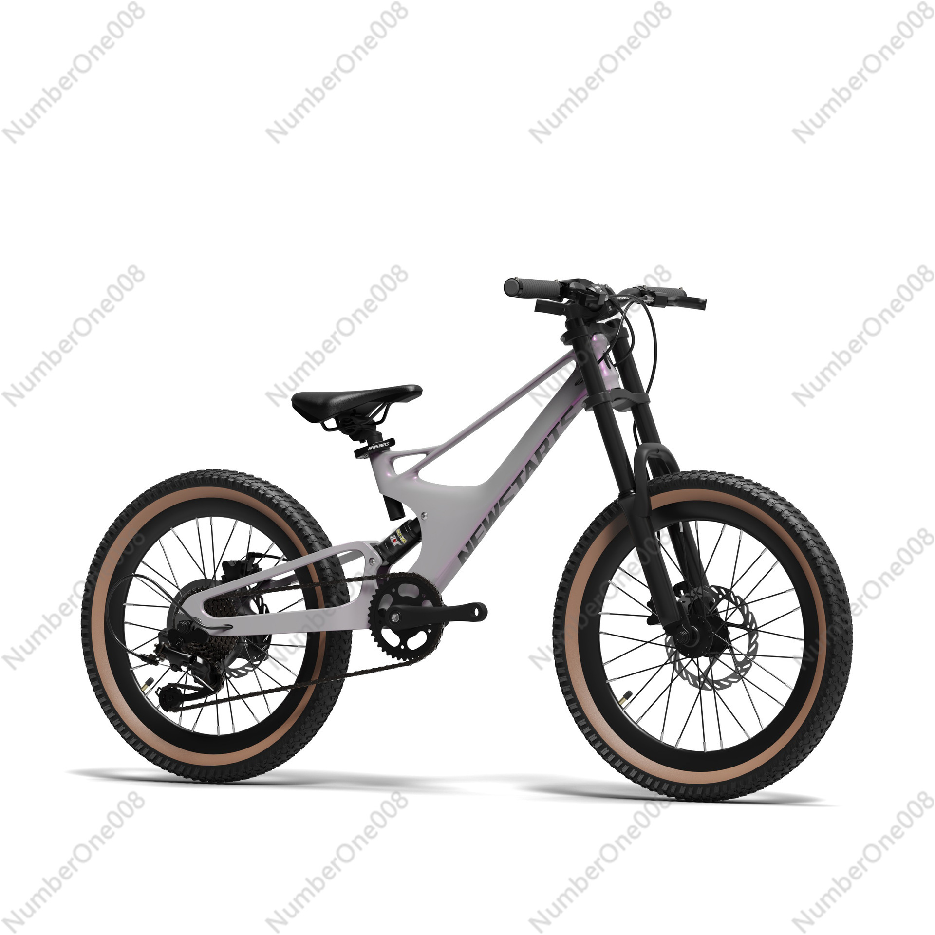 Youth Cycling Gear - 22 Zoll Aluminium Softtail Fahrrad Studenten