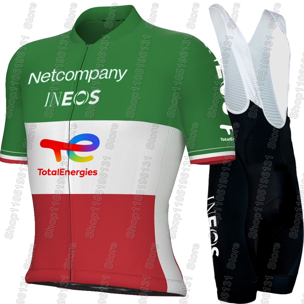 Cycling Gear Italy - Netcompany-INEOS 2026 Radsport-Trikot-Set Italien Herren Kurzarm