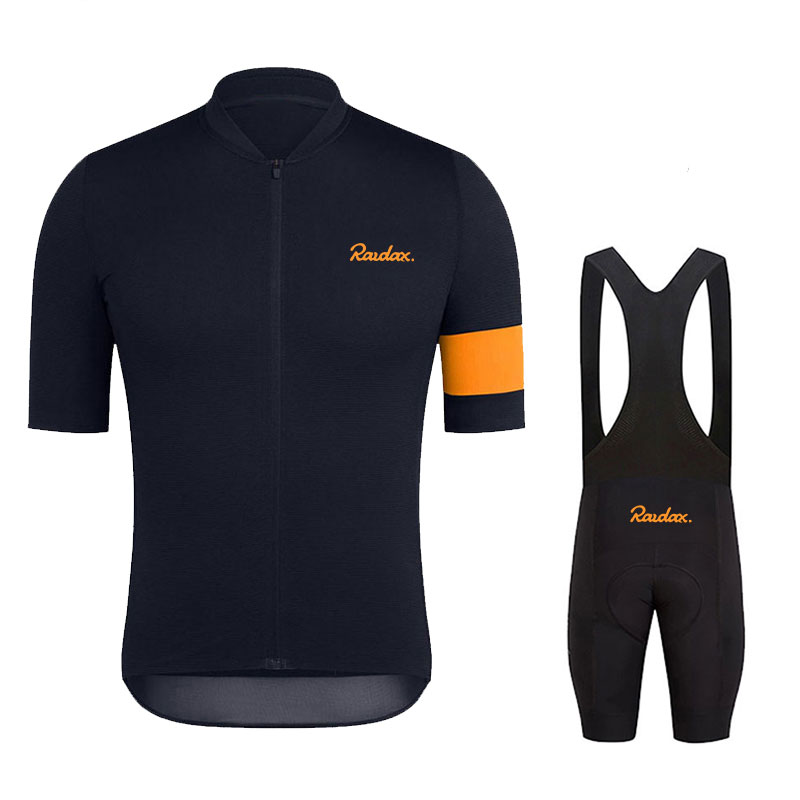 Cycling Gear Logo - Raudax Männer Kurzarm radfahren Jersey Sets
