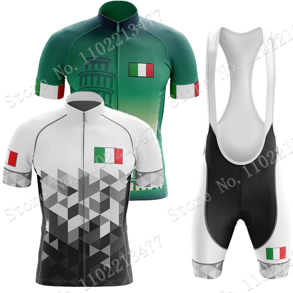 Cycling Gear Italy - Italien Nationalmannschaft 2024 Rad trikot Set