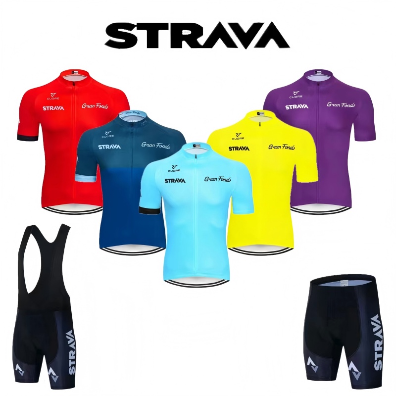 Cycling Gear Logo - STRAVA Radfahren Sets Radfahren Kleidung Für