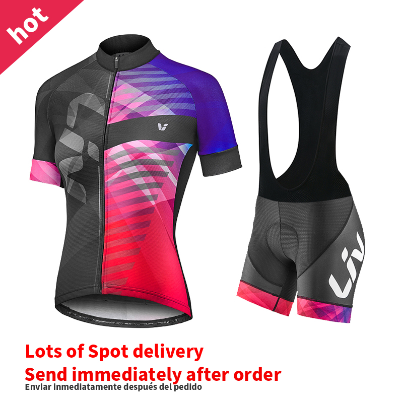 Cycling Gear Ladies - Liv Radhose Set neue Frauen Rad