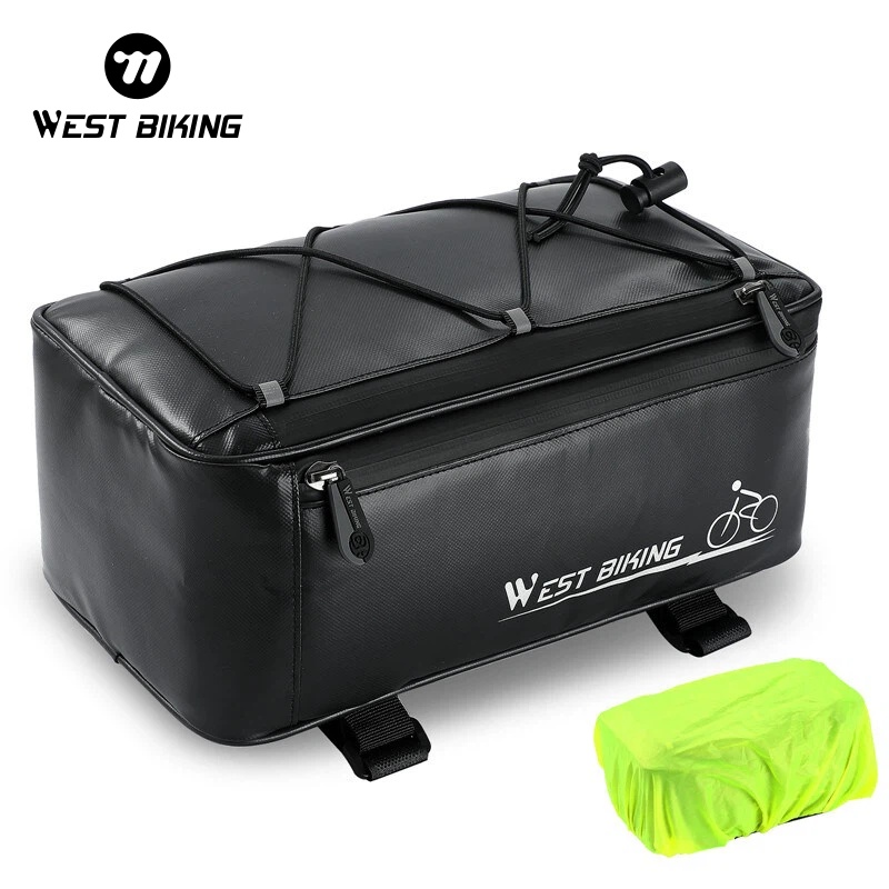 Cycling Gear Storage Rack - WEST BIKING Wasserdichte 4L Fahrrad-Gepäckträgertasche mit