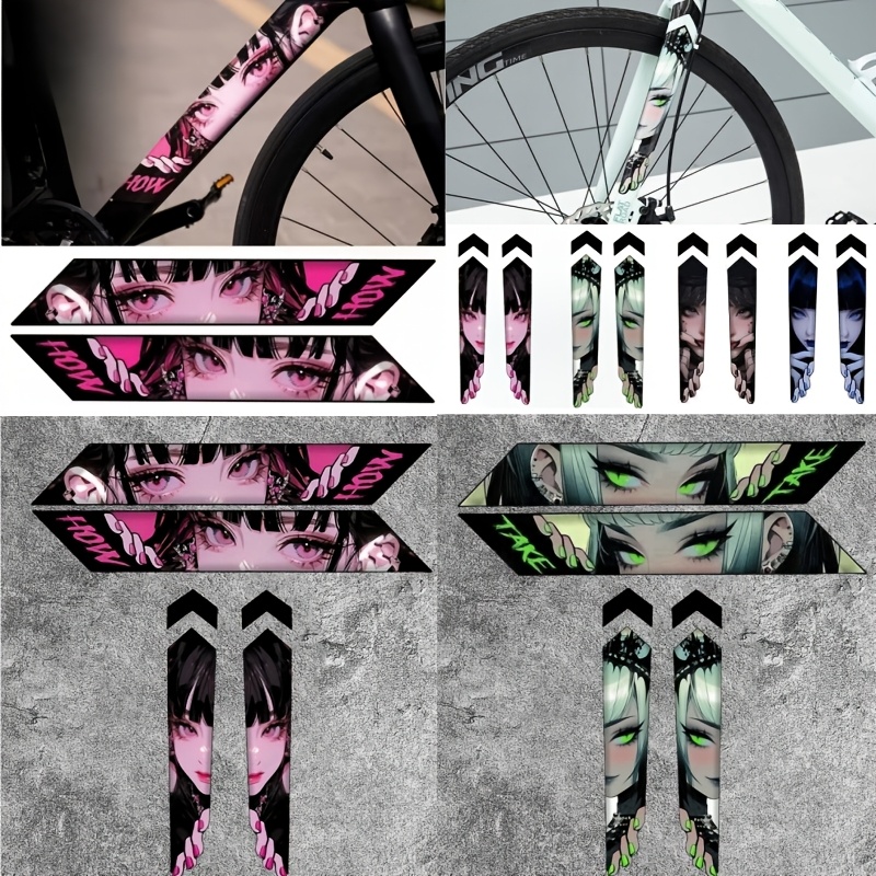 1 Stück Anime-Mädchen-Aufklebe – Cycling Gear Sale Bewertung und Preis