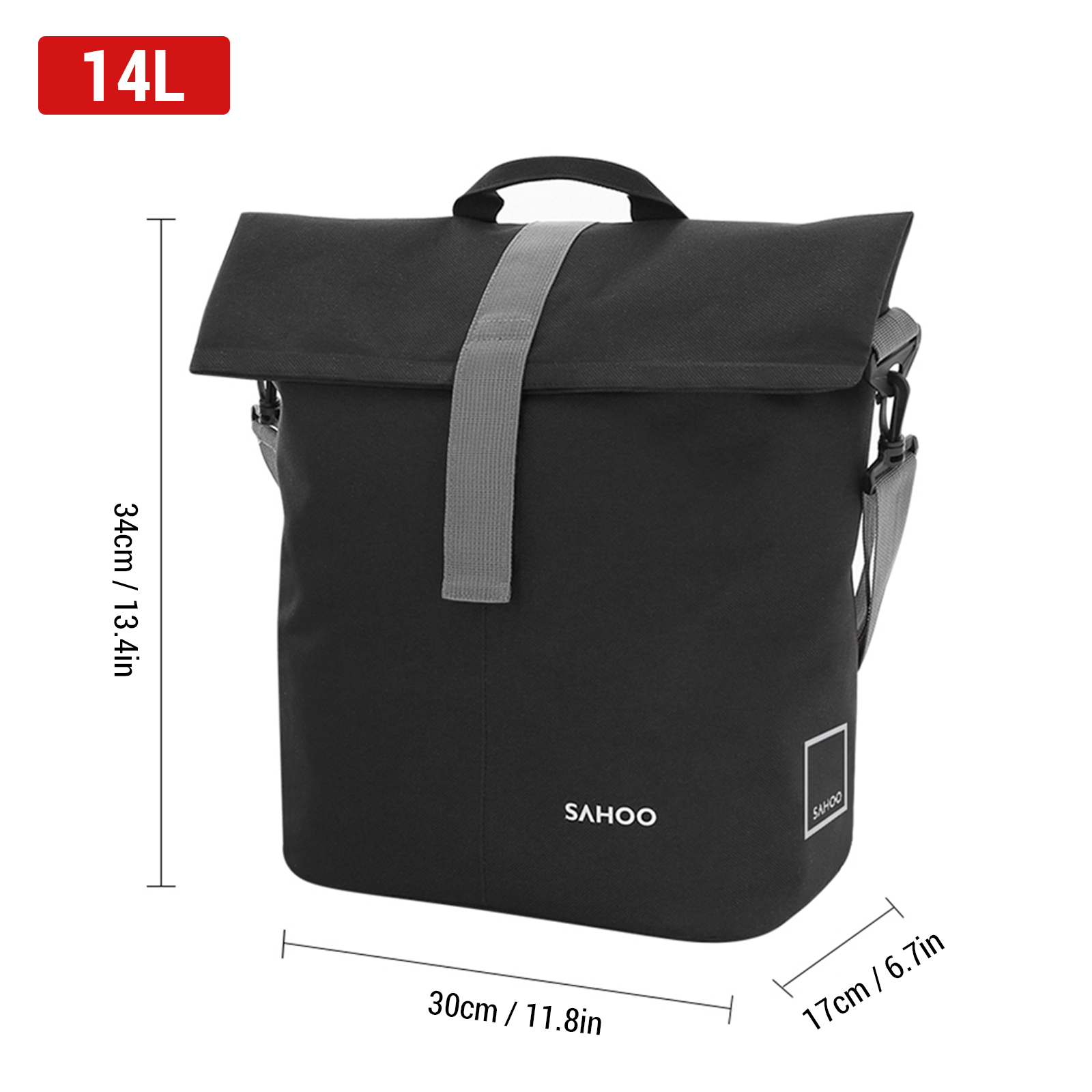 Fahrrad-Rücksitz tasche 18l/14 – Cycling Gear Storage Rack Bewertung und Preis