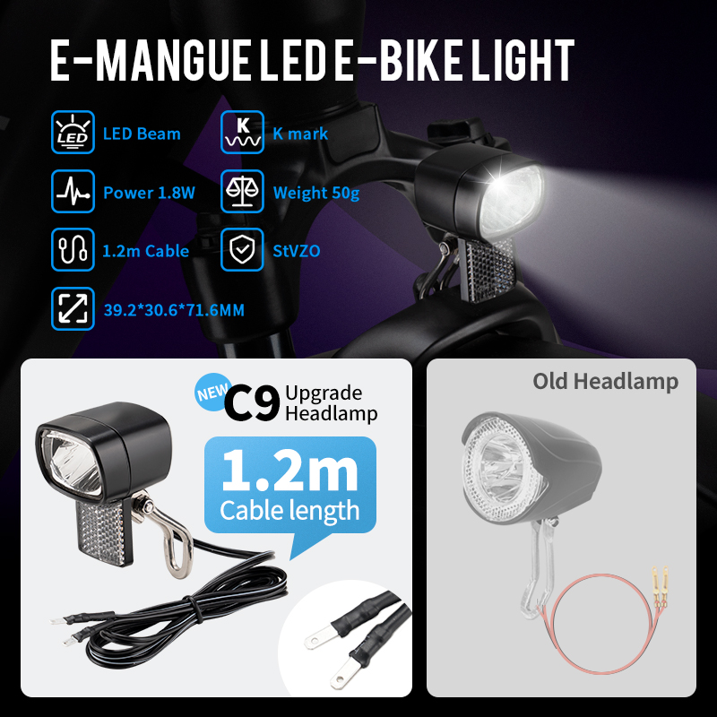 E-Bike Dynamo Scheinwerfer Vor – Bike Dynamo Light Bewertung und Preis