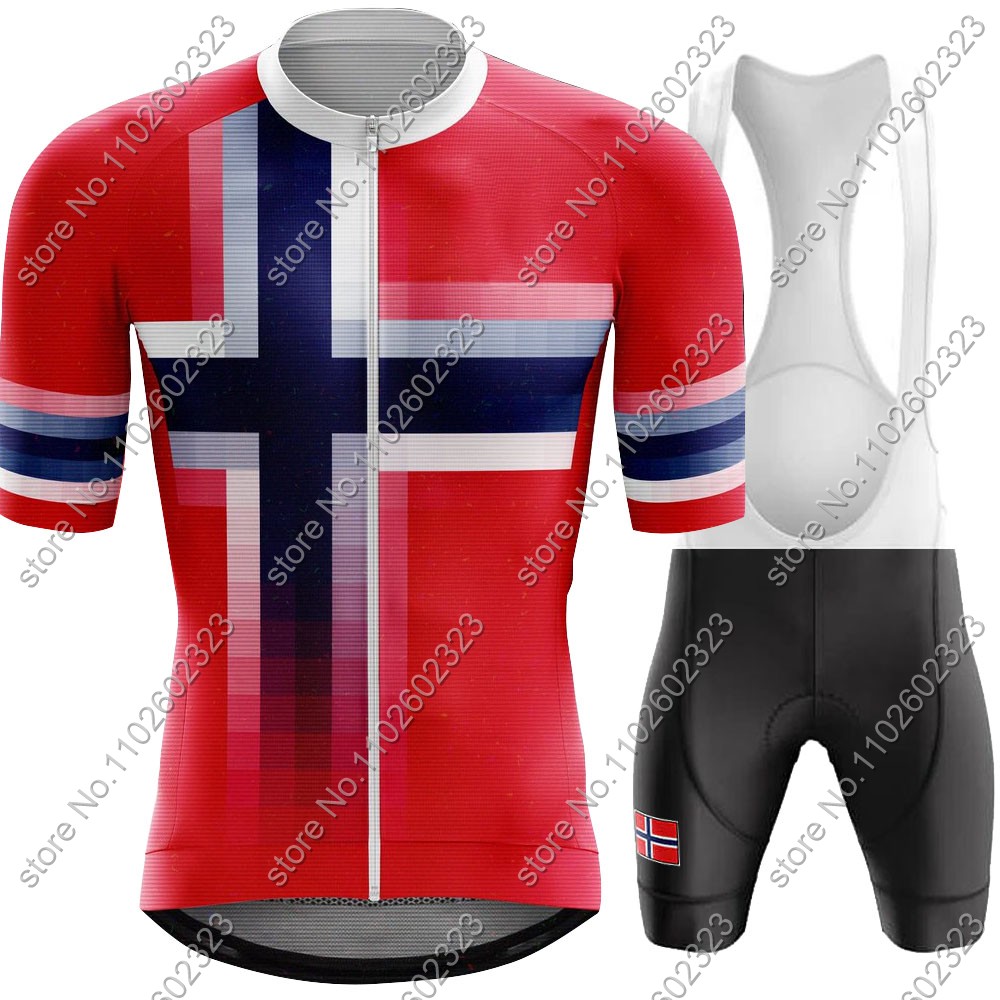 2024 Norwegen Rad trikot Natio – Cycling Gear Logo Bewertung und Preis