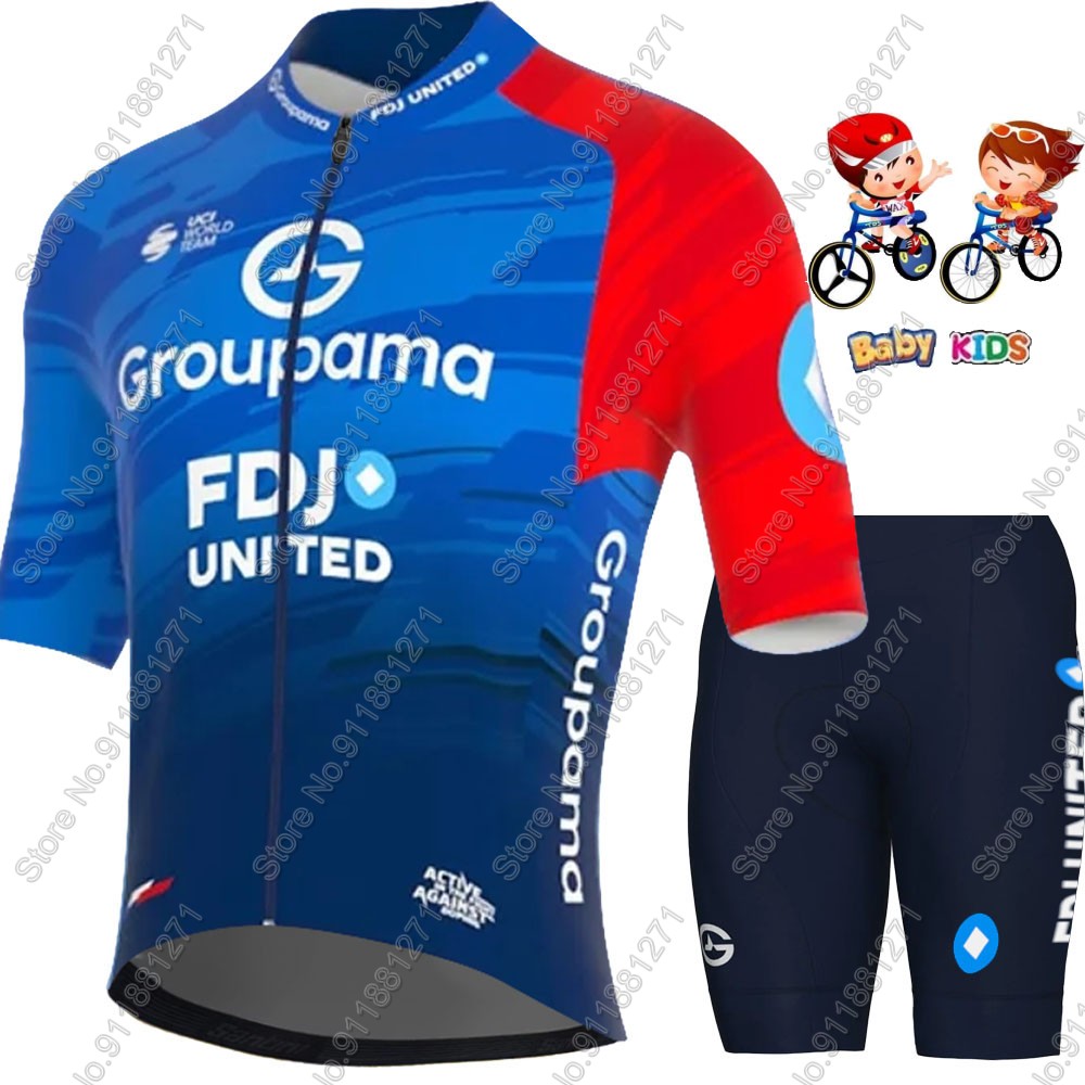 Kinder FDJ Suez Team 2026 Radt – Cycling Gear Italy Bewertung und Preis