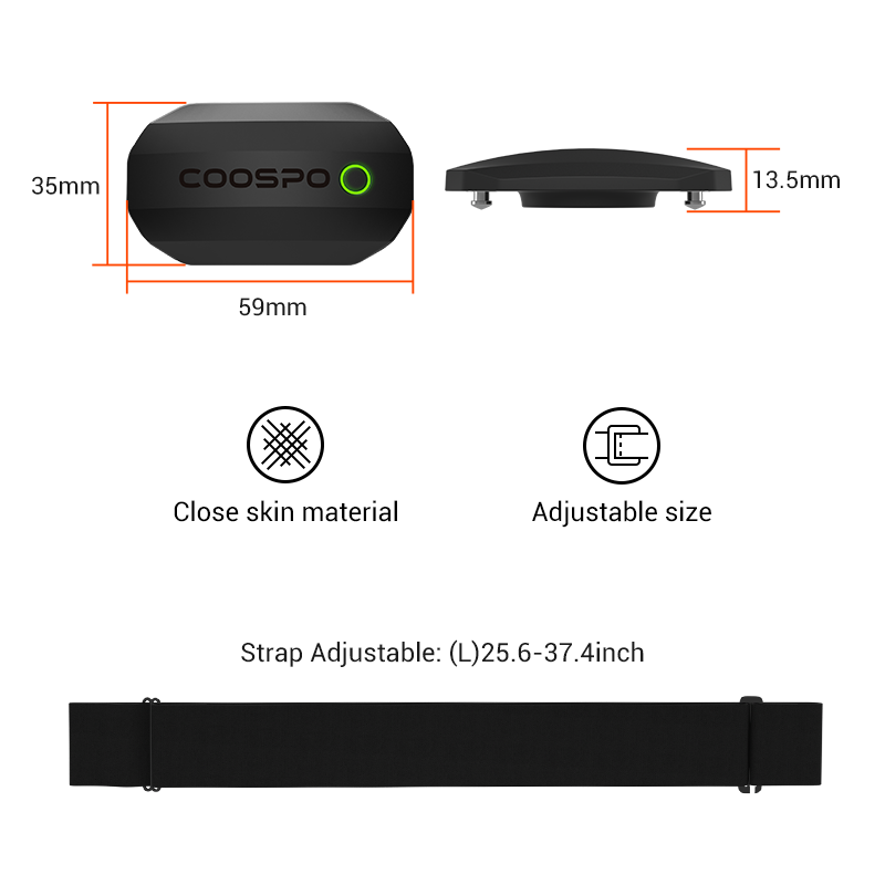 COOSPO H808S Herzfrequenzsenso – Cycling Zwift Bewertung und Preis